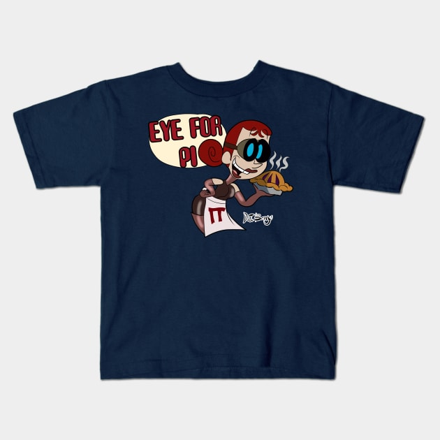 Eye for Pi Kids T-Shirt by D.J. Berry